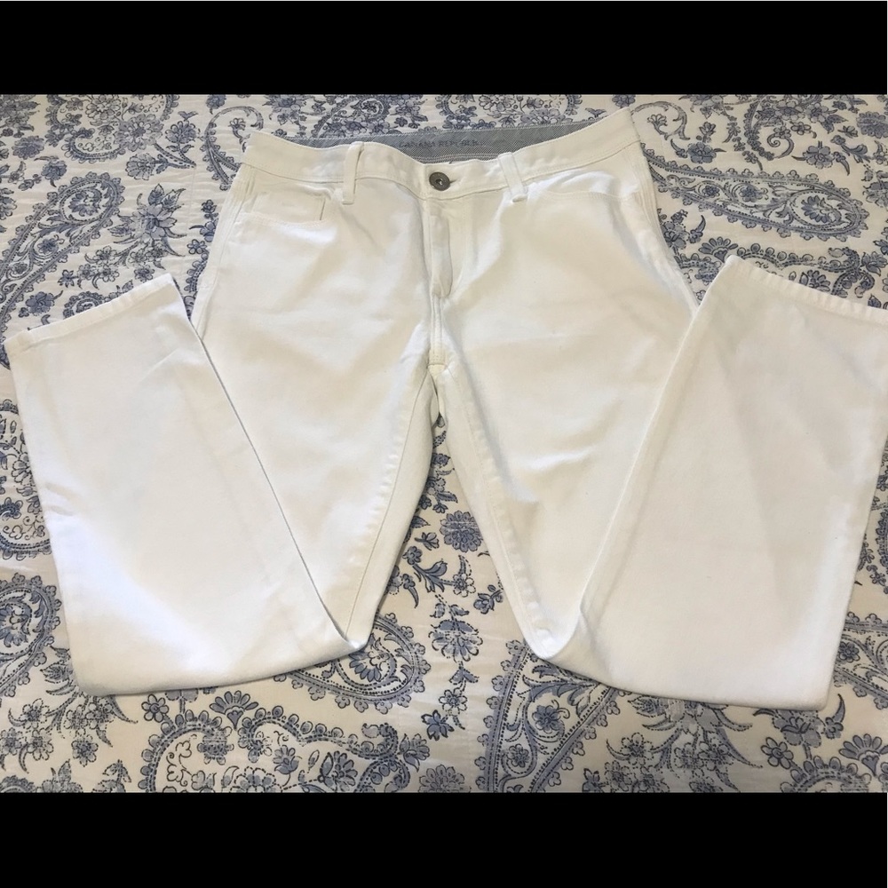 NWOT BANANA REPUBLIC White Jeans Size 27